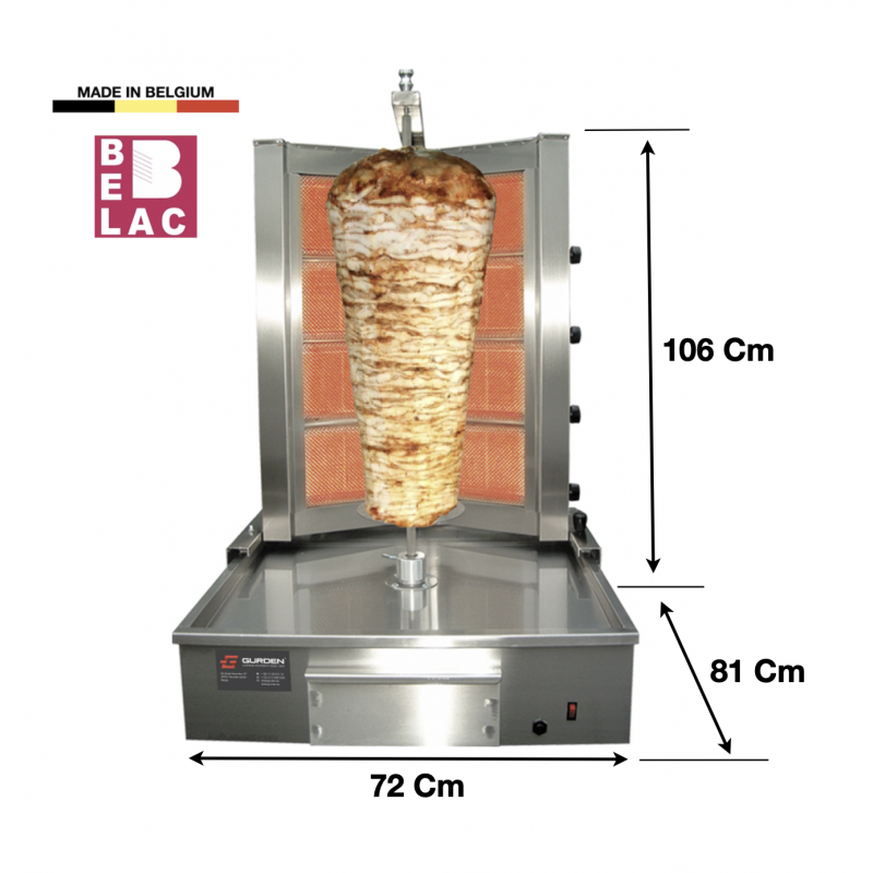 Brûleur pour machine à kebab GURDEN / ARCHWAY